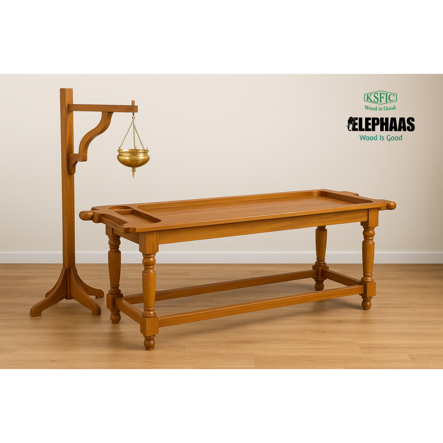 Teakwood Shiro Stand